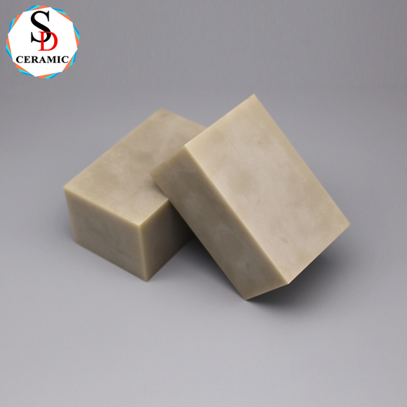 Aluminum Nitride Ceramic AlN Ceramic Insulating Block