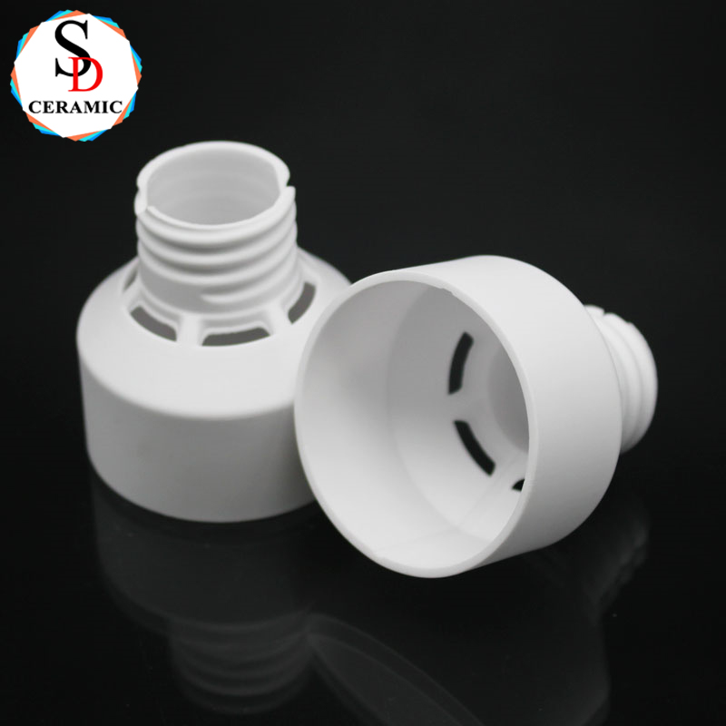 High Temperature 95%/99% Al2O3 Alumina Ceramic Lamp Holder Manufacturers