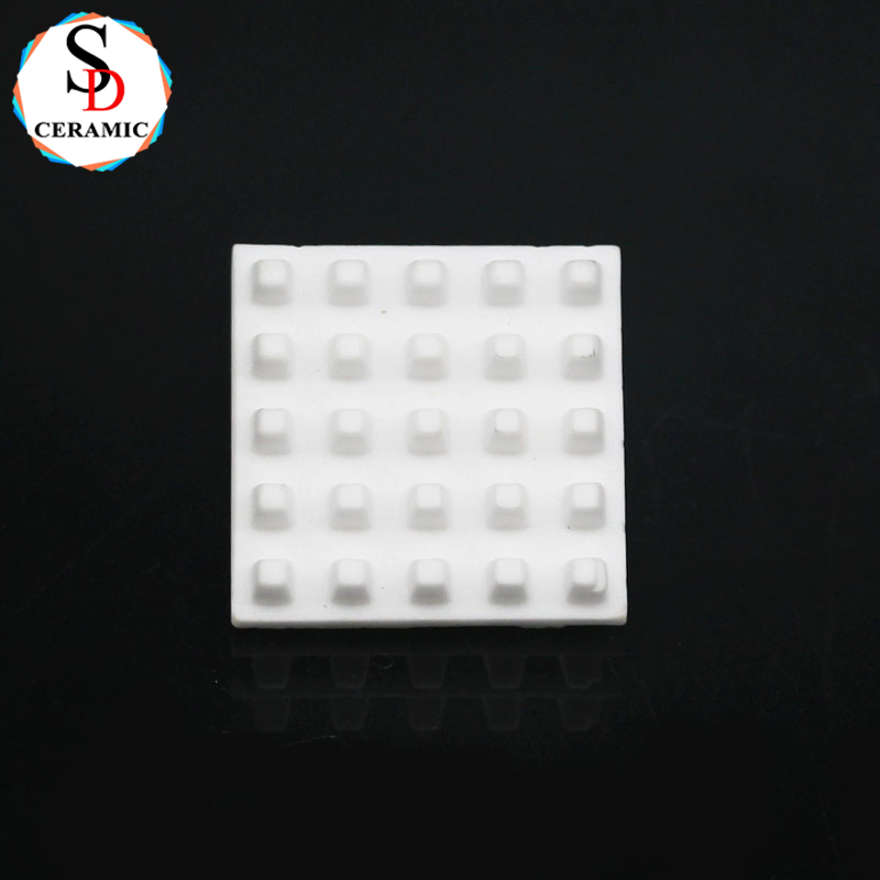 Heating Al2o3 Ceramic Thin Sheet Porous Alumina Substrate Plate Aluminum Oxide Plate