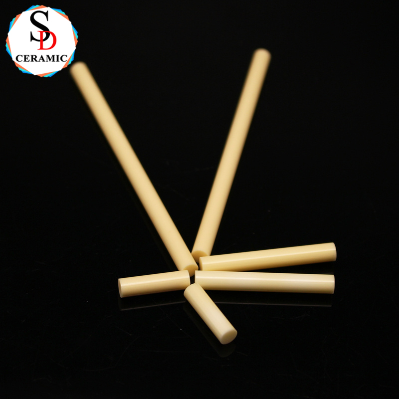 High Al2o3 Aluminum Oxide Rod Alumina Ceramic Shaft Alumina Rod