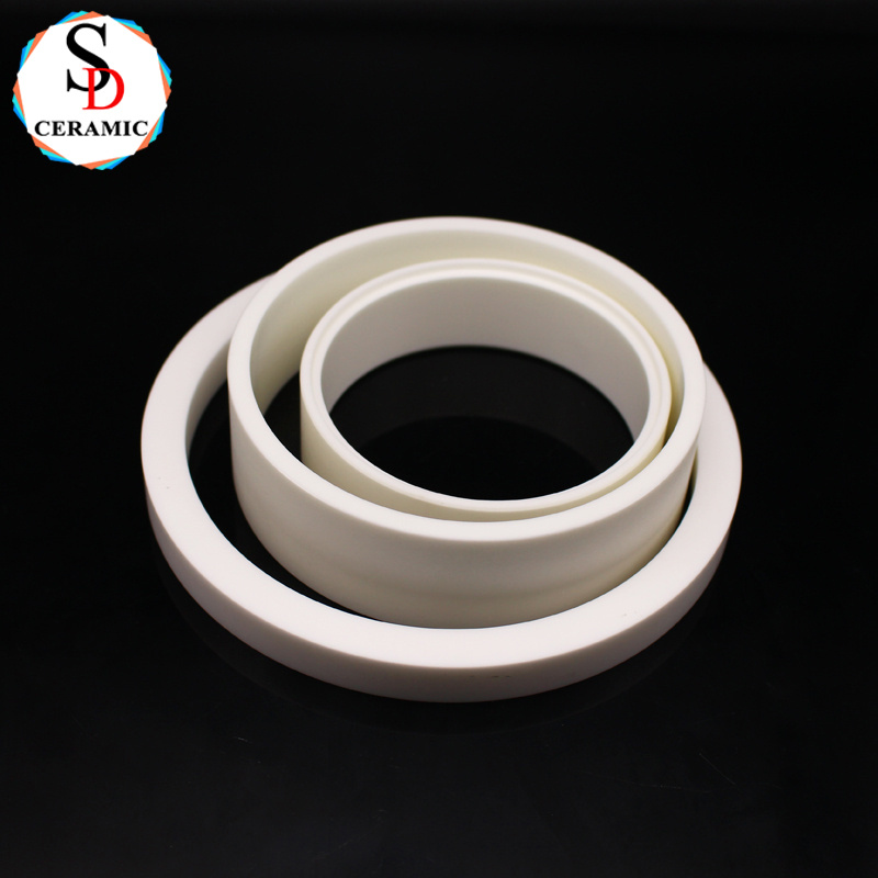 Manufacturer ZrO2 Ceramic Ring High Precision Machining Zirconia Ceramic Parts