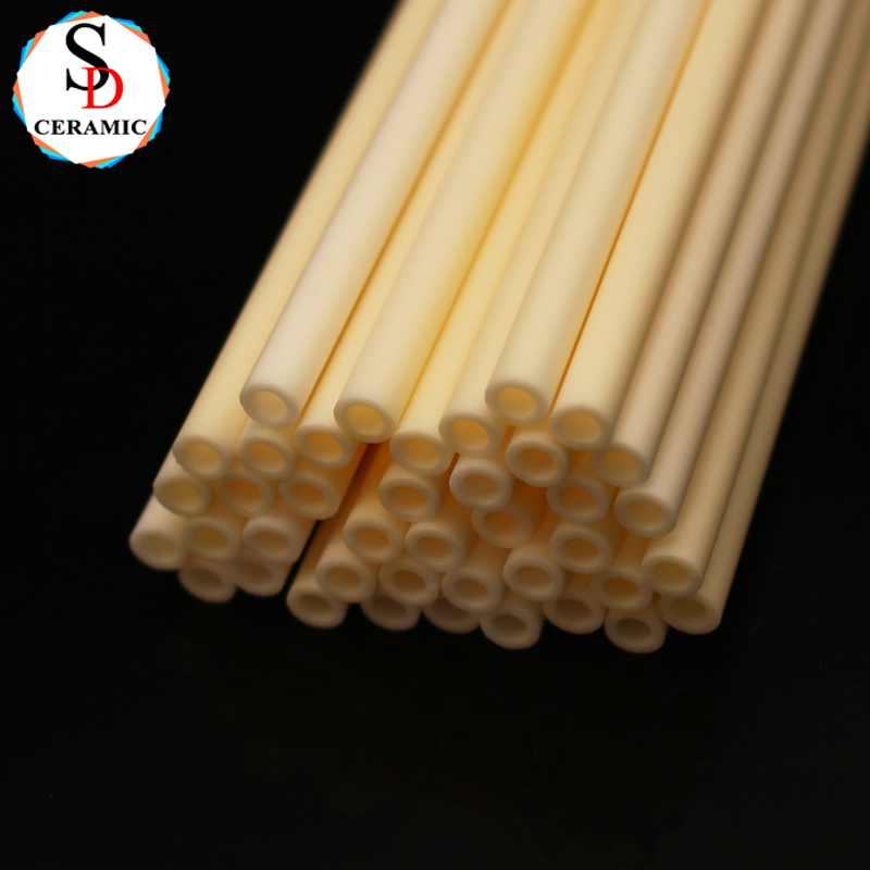 High Precision Ceramic Products Pipe Tubing Alumina Ceramic Tubes