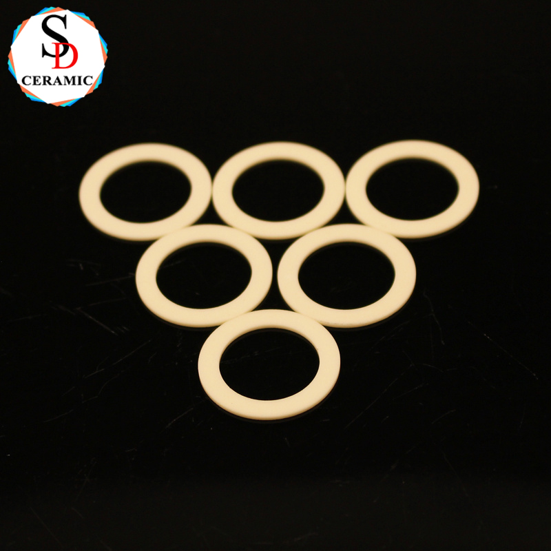 Wearable Alumina Ring Al2O3 Ceramic Ring Ceramic Insulation Ring