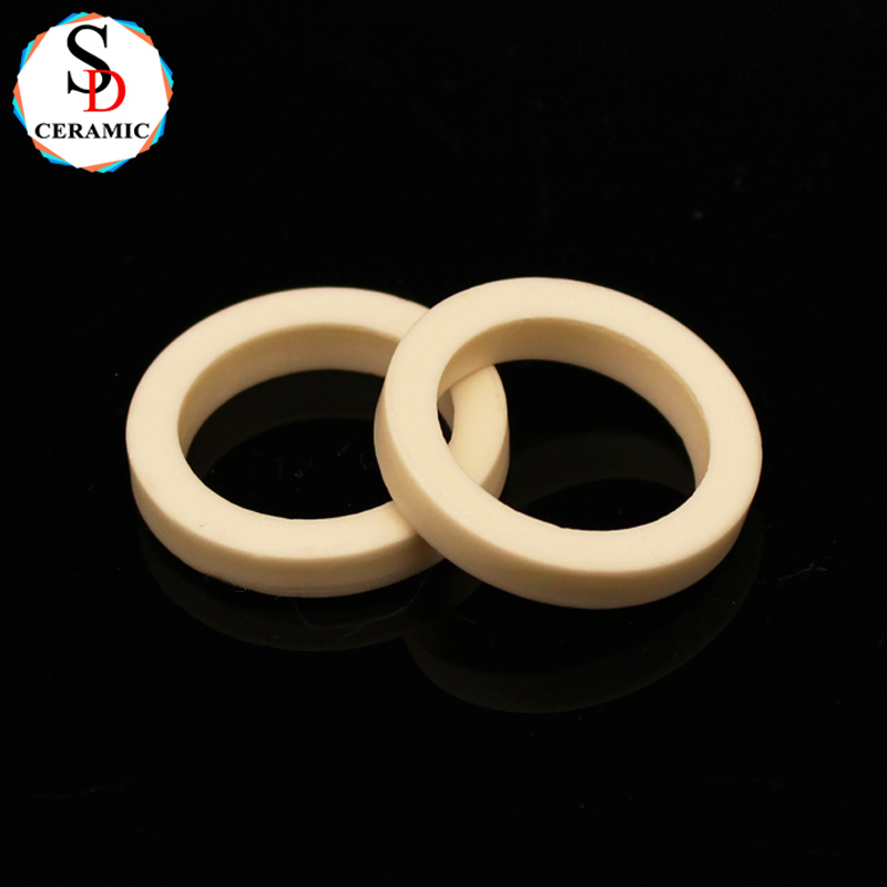 Wearable Alumina Ring Al2O3 Ceramic Ring Ceramic Insulation Ring