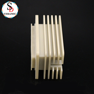 High Precision Aluminum Nitride Ceramic ALN Heat Sink