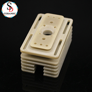 High Precision Aluminum Nitride Ceramic ALN Heat Sink