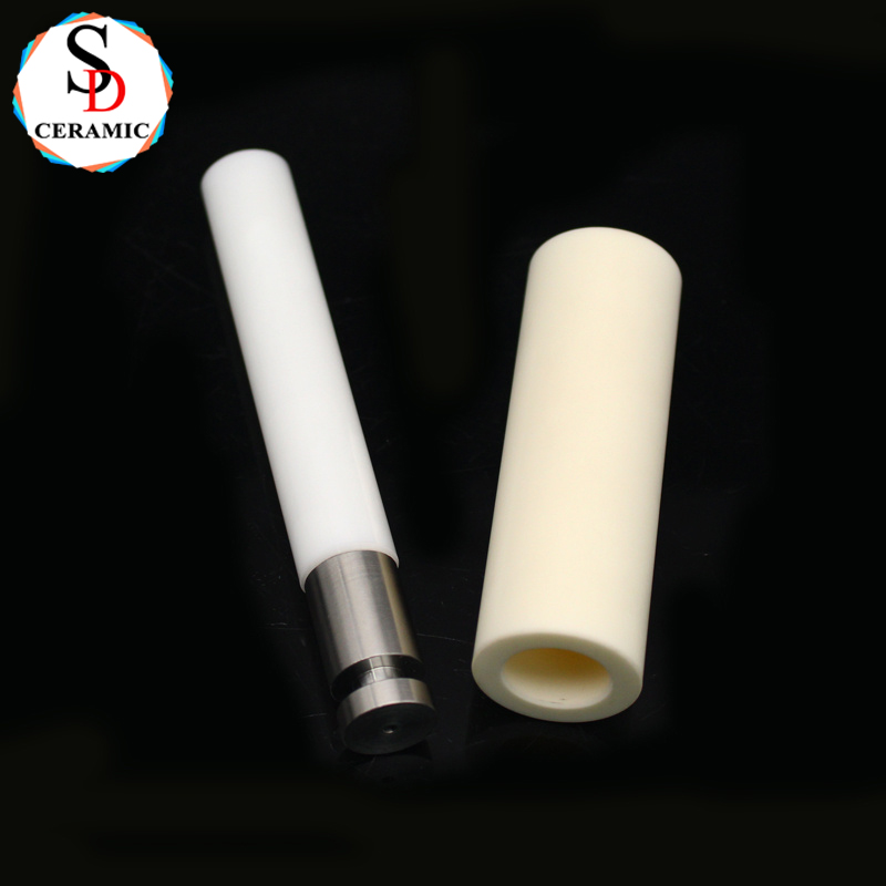 Precision Water Pump Ceramic Shaft Ceramic Piston Rod Zirconia Industrial Ceramic Rod