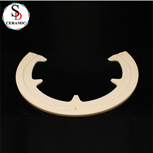 High Quality Large Size Product 99 Alumina Ceramc Semicircular Ring Gasket