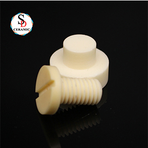 High Precision Heat Resistant 99 Alumina Ceramic Nut Bolt Supplier