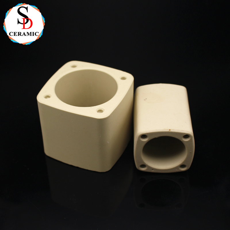 Square Ceramic Body Fuse Tube Alumina Ceramic Tube