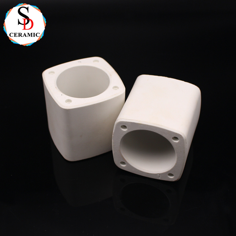 Square Ceramic Body Fuse Tube Alumina Ceramic Tube