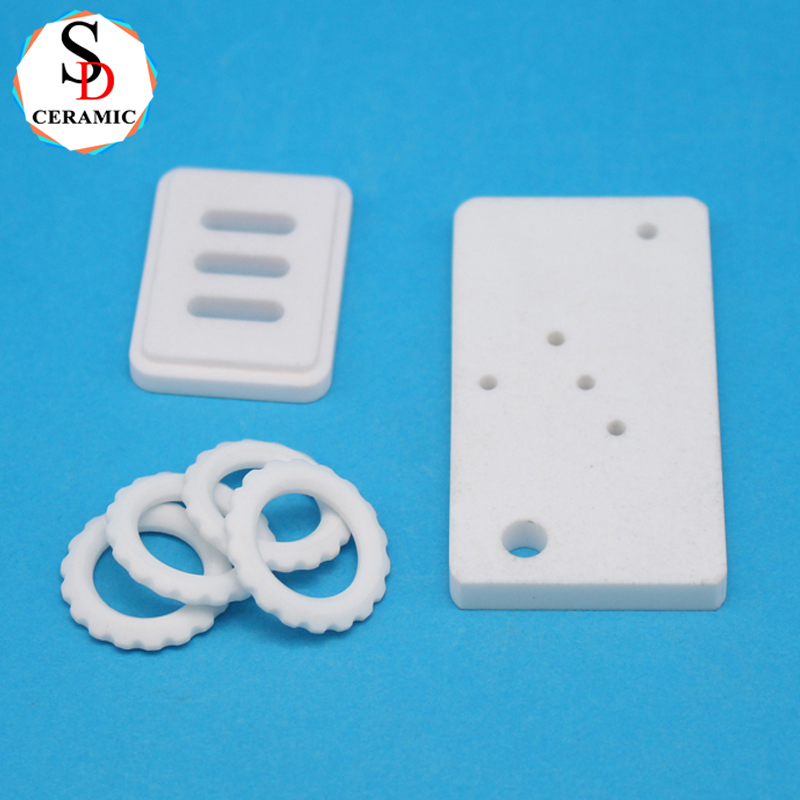 Industrial Precision Insulating Technical Custom 95 Al2O3 Alumina Ceramic Parts