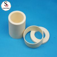 Customized 99%/99.5% Alumina Ceramic Sleeve Ceramic Liner Ceramic Cylinder