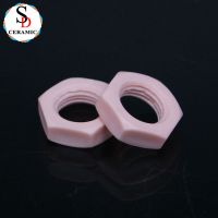 Pink 95 Alumina Ceramic Nut Al2O3 Ceramic Nut