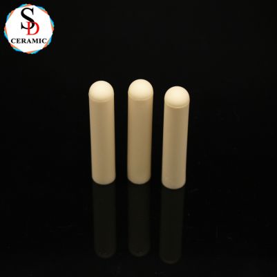 High Al2o3 Aluminum Oxide Rod Alumina Ceramic Shaft Alumina Rod