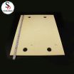 Industrial 99% Alumina Ceramic Sheet Board  Al2O3 Big Ceramic Plate