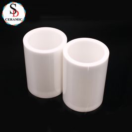 High Hardness Zirconia Ceramic Tube Price Ceramic Bush Sleeve