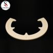 High Quality Large Size Product 99 Alumina Ceramc Semicircular Ring Gasket