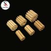 Heat Resistance Electrothermal Element Cordierite Ceramic Core For Bobbin Heater