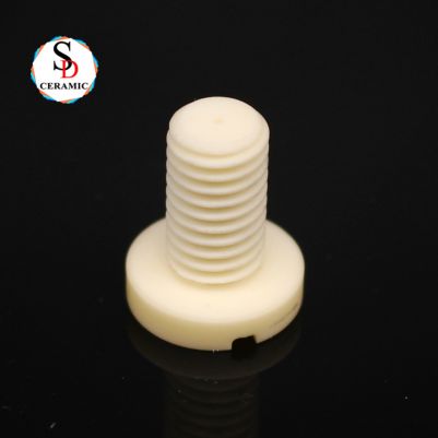 Wear-Resistant Insulator 95% AL2O3 Alumina Ceramic Bolt Alumina Screws